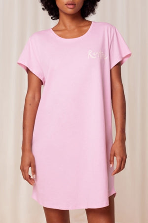 Carraig Donn Cotton Nightdress in Pink