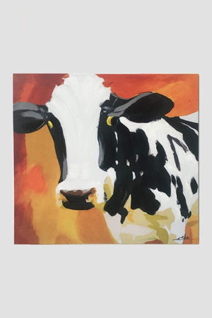 Carraig Donn Cow A Canvas Art Wall Decor 60 x 60