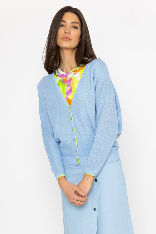 Cratt Cardigan in Blue