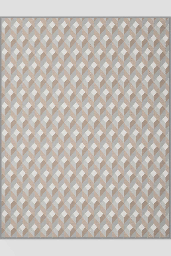 Carraig Donn Cream Geometric Throw