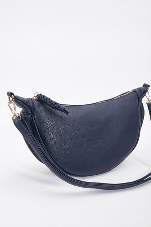 Carraig Donn Crescent Crossbody in Navy