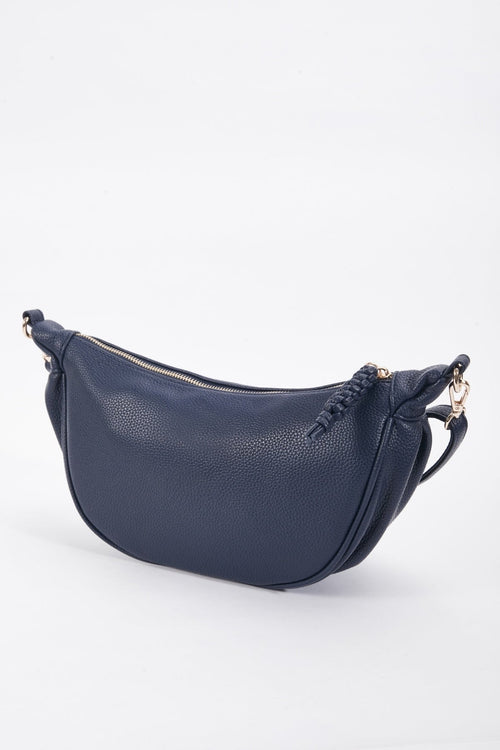 Carraig Donn Crescent Crossbody in Navy