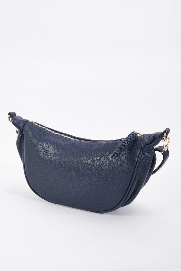 Carraig Donn Crescent Crossbody in Navy