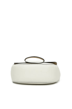 Carraig Donn Crescent Crossbody in White