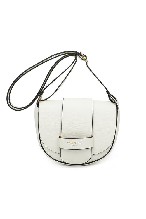 Crescent Crossbody in White