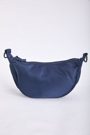 Carraig Donn Crescent Shape Crossbody in Navy