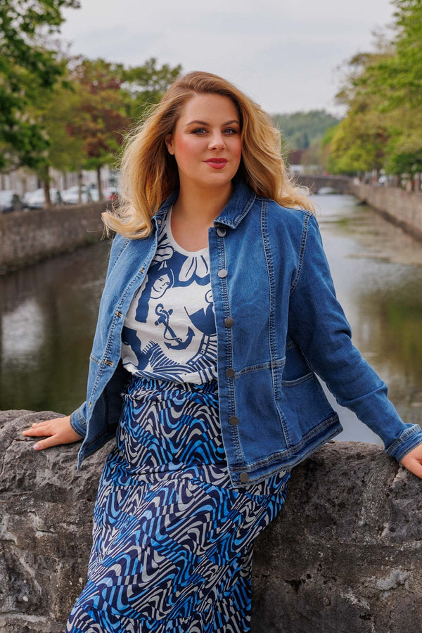 Carraig Donn Cropped Denim Jacket