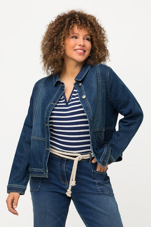 Carraig Donn Cropped Denim Jacket