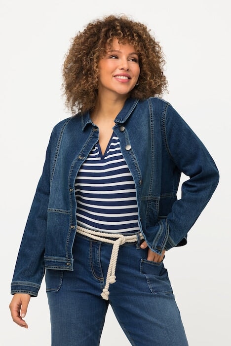 Carraig Donn Cropped Denim Jacket