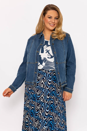 Carraig Donn Cropped Denim Jacket