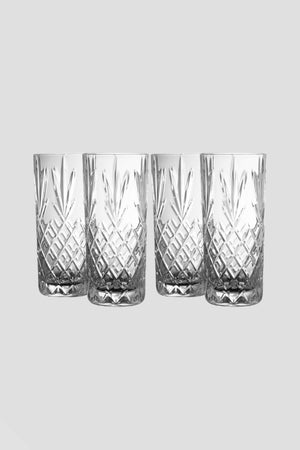 Carraig Donn Crystal Hi Ball Set of 4