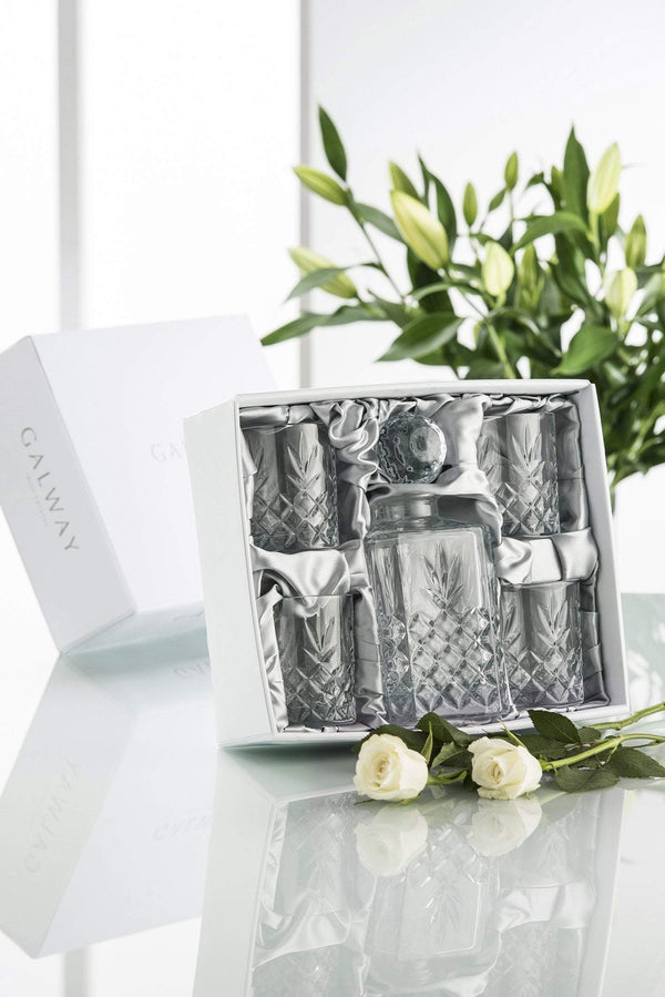Carraig Donn Crystal Whiskey Decanter Set