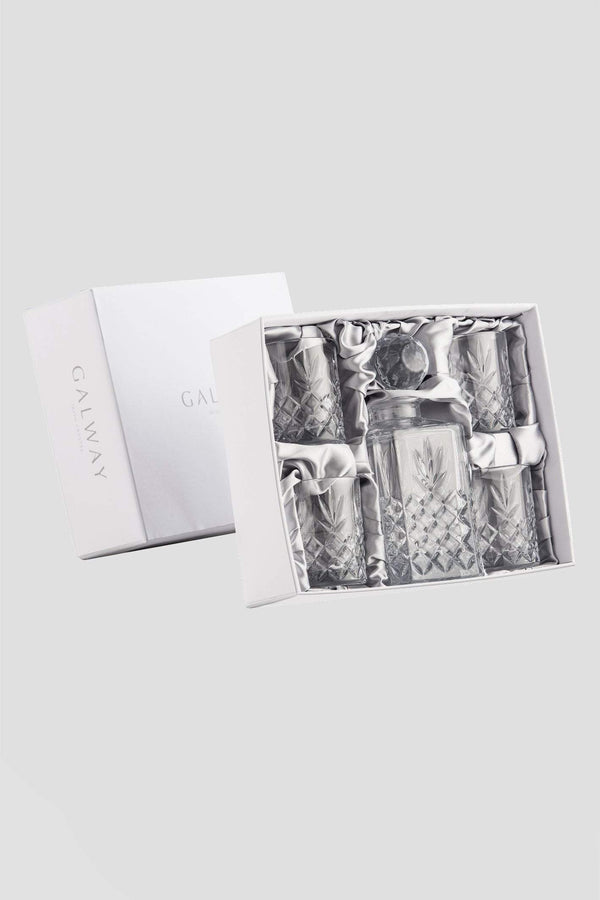 Carraig Donn Crystal Whiskey Decanter Set