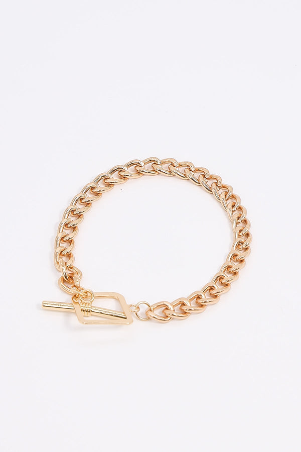 Carraig Donn Curb T-Bar Bracelet