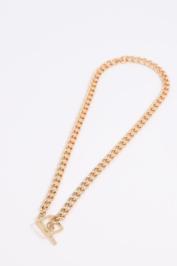 Carraig Donn Curb T-Bar Necklace