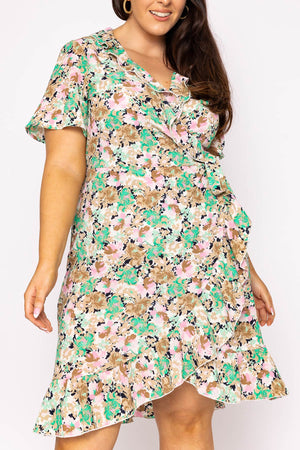 Carraig Donn Curve - Delilah Dress in Green