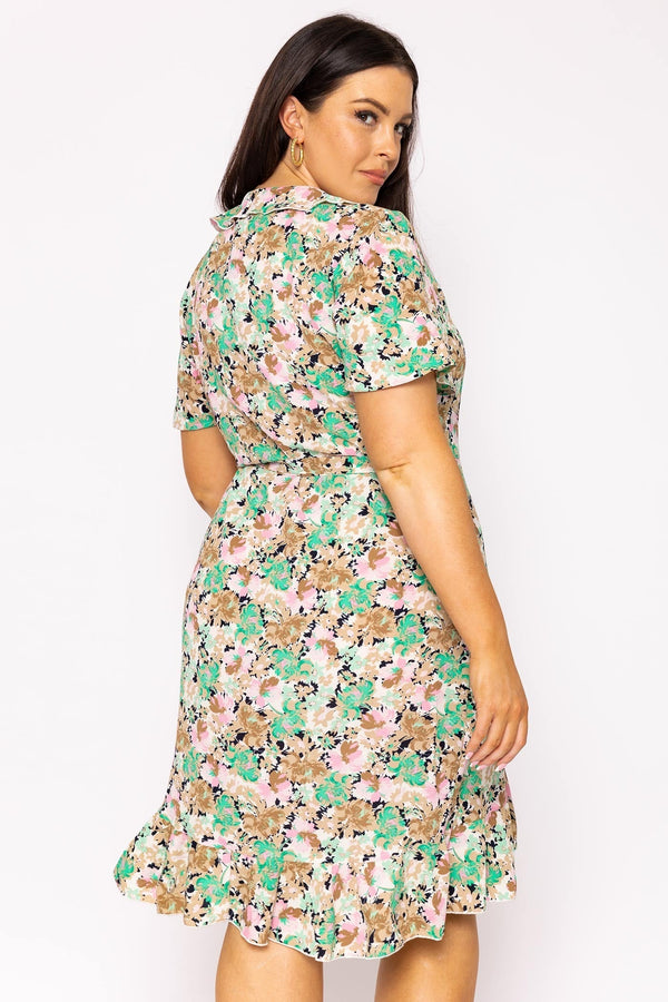 Carraig Donn Curve - Delilah Dress in Green