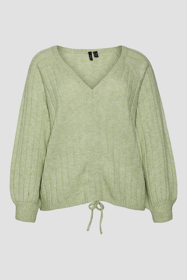 Carraig Donn Curve - Kaylee String Blouse in Green
