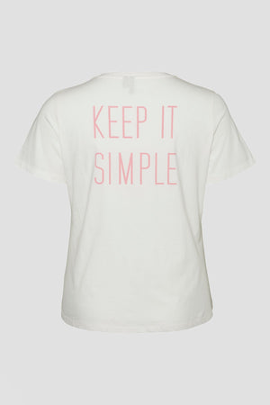 Carraig Donn Curve - Lina T-Shirt in White