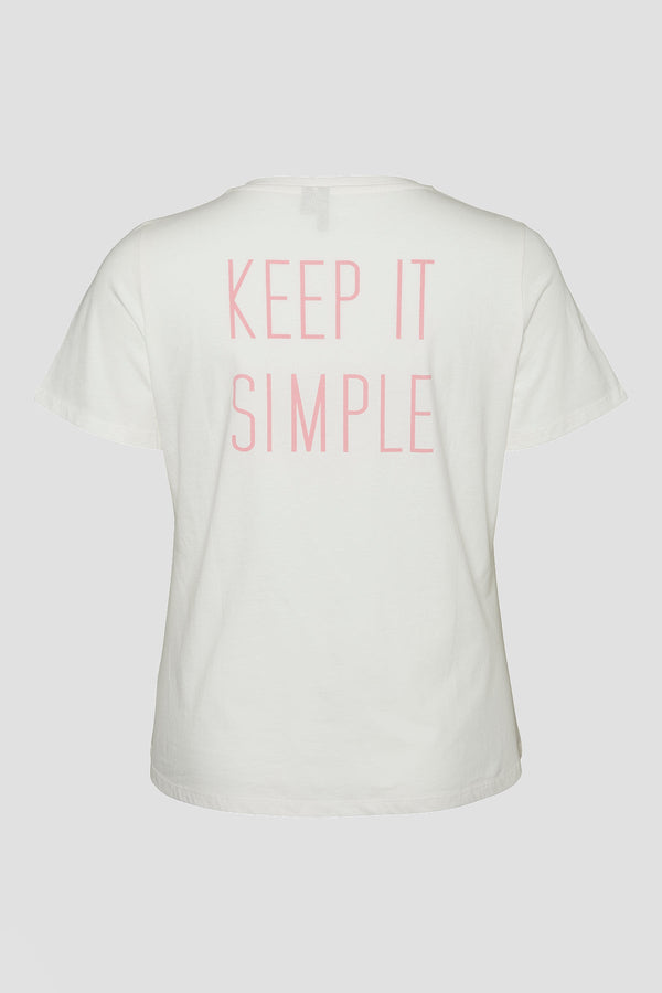Carraig Donn Curve - Lina T-Shirt in White
