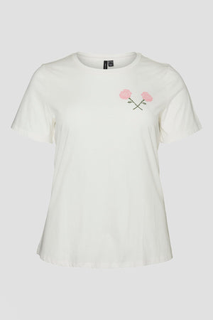 Carraig Donn Curve - Lina T-Shirt in White