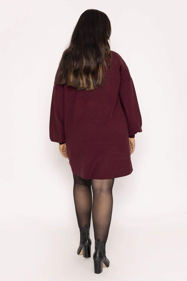 Carraig Donn Curve - Nancy Dress in Burgundy