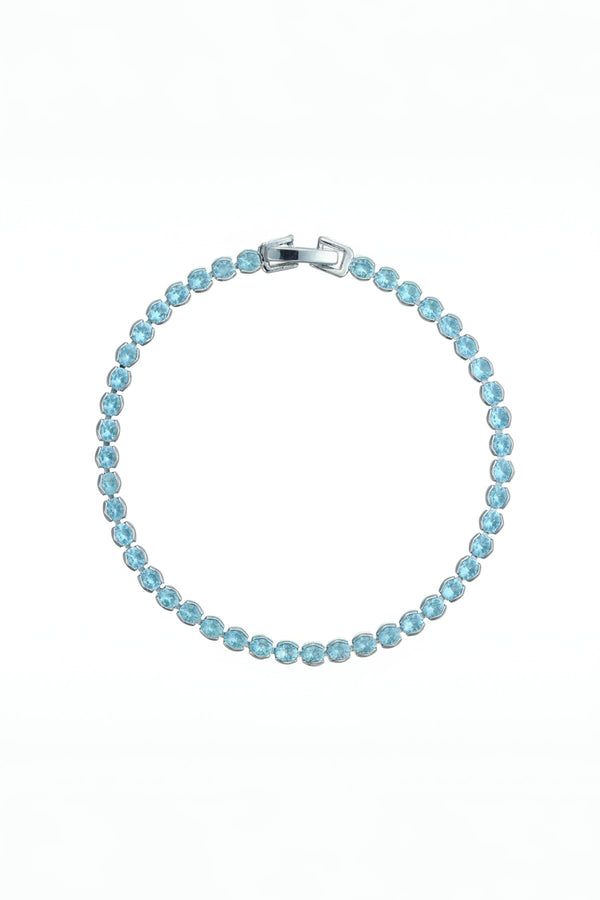 Carraig Donn Dakota Blue Tennis Bracelet