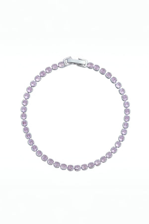 Carraig Donn Dakota Pink Tennis Bracelet