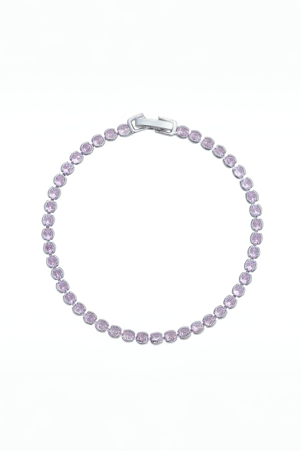 Carraig Donn Dakota Pink Tennis Bracelet
