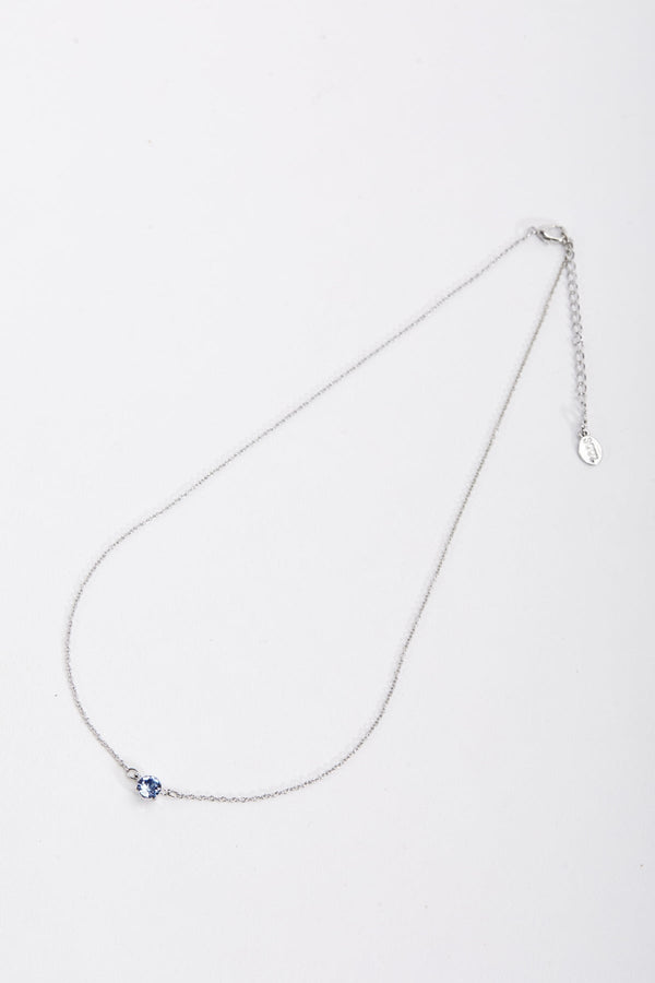 Carraig Donn Delicate Blue Stone Necklace