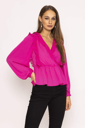 Carraig Donn Della Top in Pink