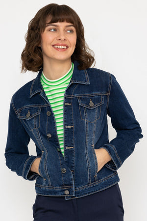 Carraig Donn Denim Jacket in Indigo