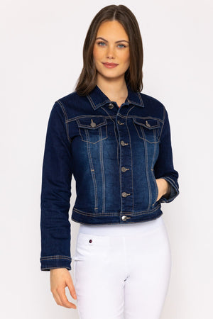 Carraig Donn Denim Jacket in Indigo Blue