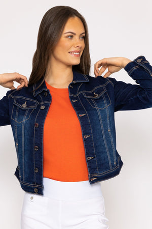 Carraig Donn Denim Jacket in Indigo Blue