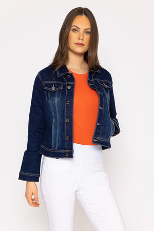 Carraig Donn Denim Jacket in Indigo Blue