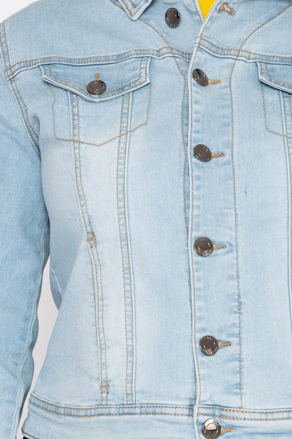 Carraig Donn Denim Jacket in Light Blue