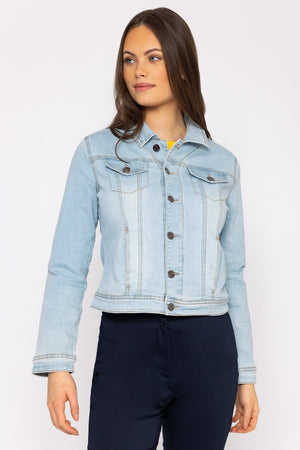 Carraig Donn Denim Jacket in Light Blue