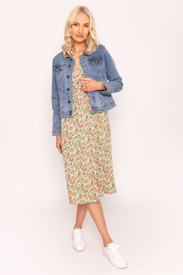 Carraig Donn Denim Jacket in Medium Blue