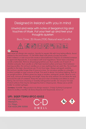 Carraig Donn Destress Scented Candle