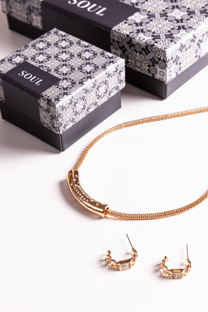 Carraig Donn Diamante Hoop Earrings - Soul Special
