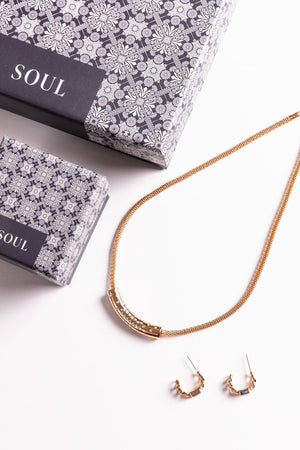 Carraig Donn Diamante Hoop Earrings - Soul Special