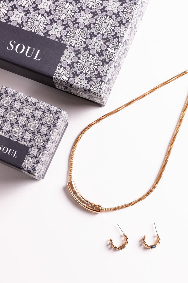 Carraig Donn Diamante Hoop Earrings - Soul Special