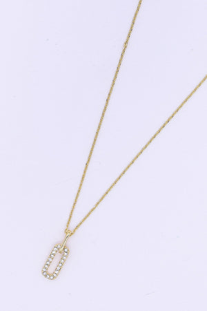 Carraig Donn Diamante Square Pendant in Gold