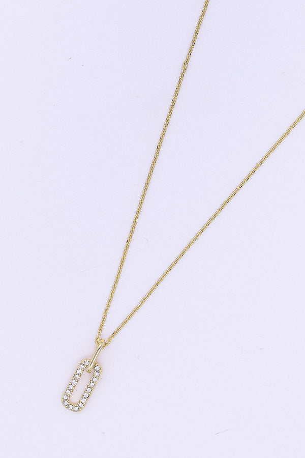 Carraig Donn Diamante Square Pendant in Gold