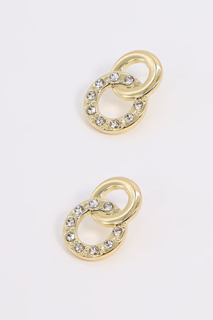 Carraig Donn Double Circle Earrings