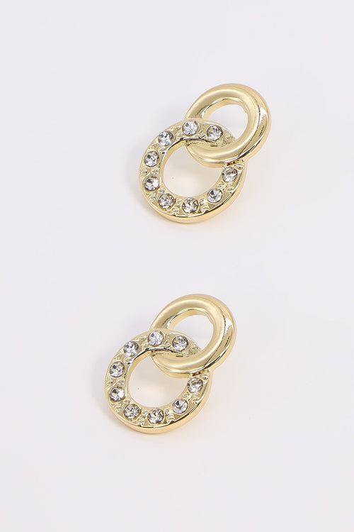 Double Circle Earrings