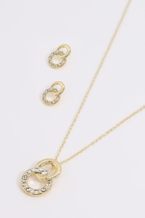 Carraig Donn Double Circle Earrings
