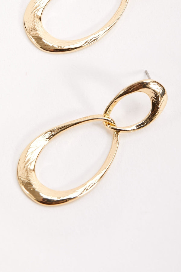 Carraig Donn Double Loop Earrings