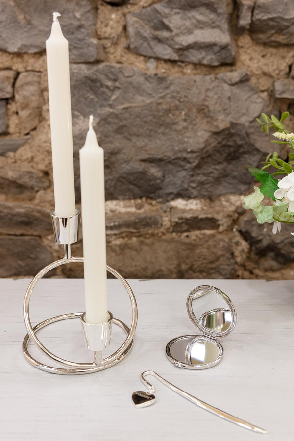 Carraig Donn Double Taper Candle Holder