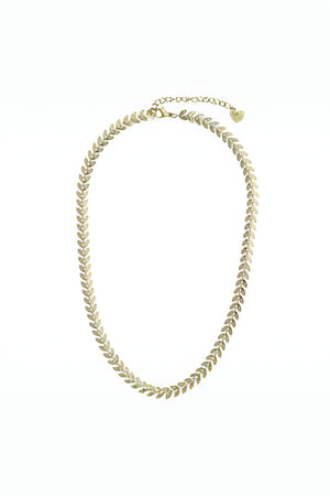 Carraig Donn Ear Of Wheat Gold Necklace